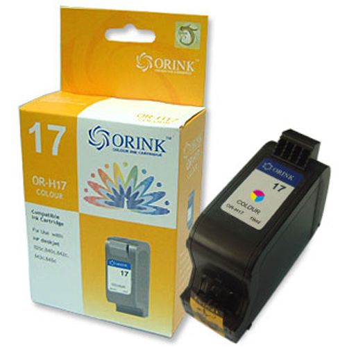 Orink tinta za HP, C6625AE, No.17, trobojna slika 1