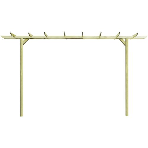 Vrtna pergola od impregnirane borovine 360 x 200 x 60 cm slika 18