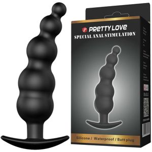 Pretty Love Ribbed Butt Plug analni