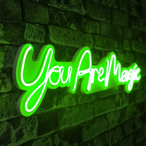 Wallity Ukrasna plastična LED rasvjeta, You are Magic - Green slika 7