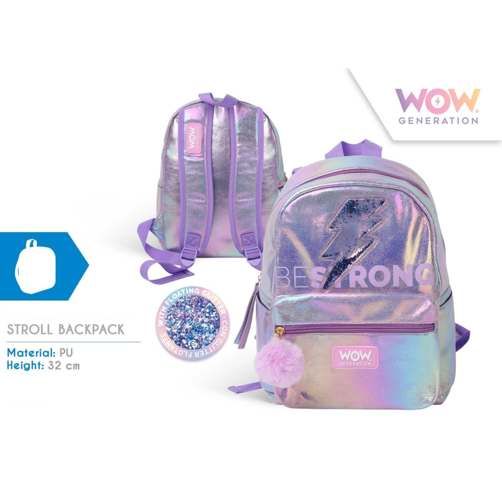 Wow Generation 00048 Ruksak Be Strong 32cm slika 5