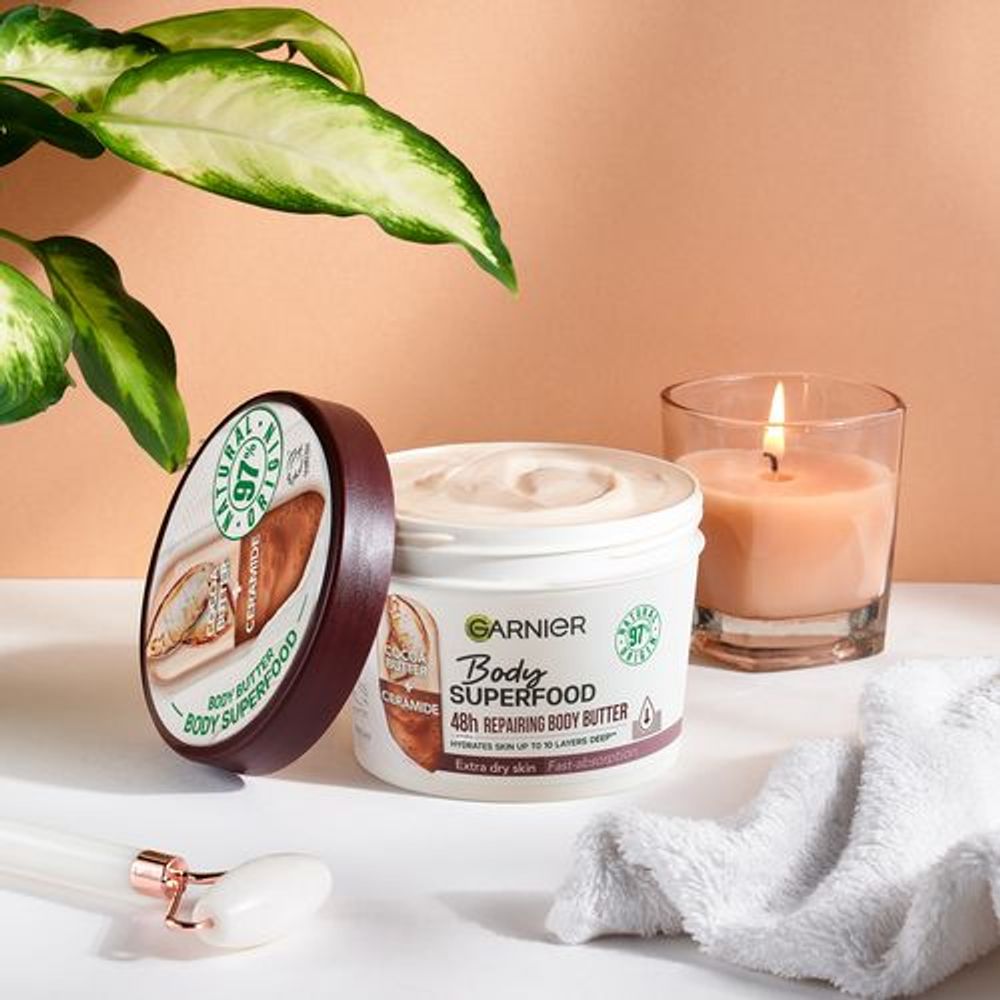 Garnier Body Superfood krema za tijelo Cocoa Butter 380ml slika 8