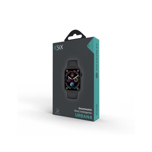 KSIX, smartwatch Urban 4, 2.15” IPS zakrivljeni zaslon, 5 dana aut., IP68, crni slika 2