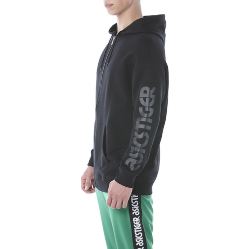 ASICS Muški duks Bl Sweat Fz Hoodie crni slika 7