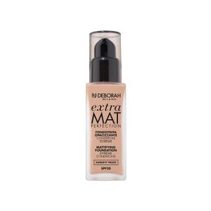 Deborah Extra Mat tekući puder,02 Beige