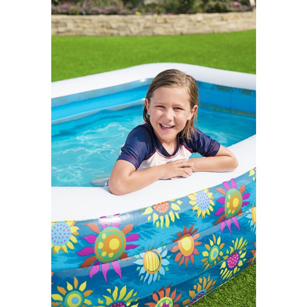Bestway 54120 bazen na napuhavanje 229x152x56cm cvijeće slika 5