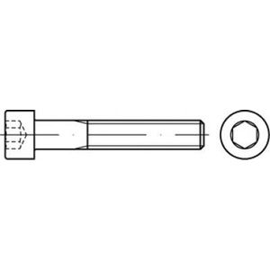 TOOLCRAFT TO-5442234 vijci s cilindričnom glavom 125 mm 152 mm unutarnji šesterostrani 83912 čelik A5 10 St.