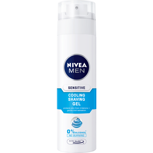 NIVEA Men Sensitive Cooling gel za brijanje 200ml slika 1