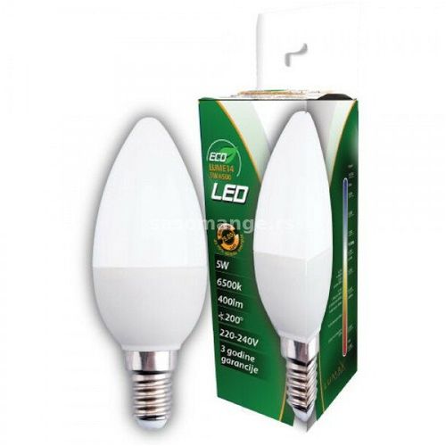 Lumax Sijalica Led LUME14-5W 3000K 400 lm slika 1