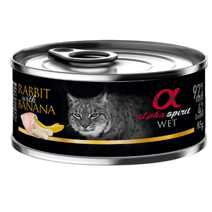 Alpha Snack Rabbit&Banana, monoproteinska hrana za mačke, kunićevina s bananom, 85 g