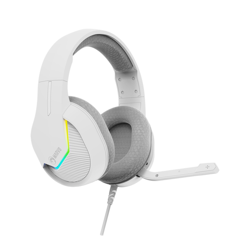 MARVO H8618 WH WIRED HEADSET RGB WHITE slika 4