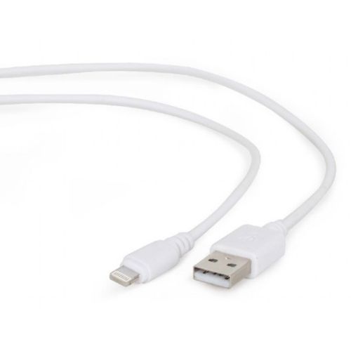 CC-USB2-AMLM-W-1M Gembird USB 2.0 A-plug to 8-pin usb Apple iphone cable 1M White slika 4