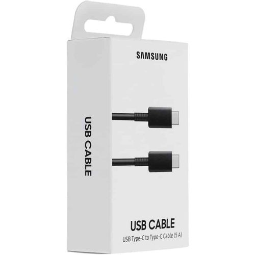 Samsung podatkovni kabel EP-DN975BBEGWW, USB-C na Type-C, super brzo punjenje, 5A 1m, crni slika 5