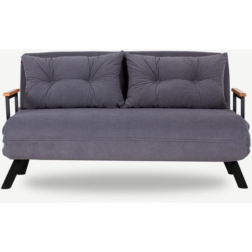 Atelier Del Sofa Sando dvosed - Sivi dvosed na razvlaÄenje slika 5