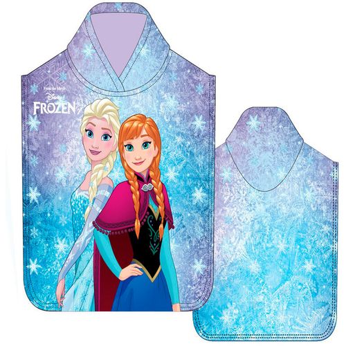 Disney Frozen microfibre poncho towel slika 1