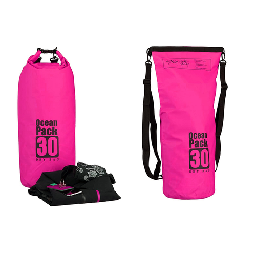 Vodootporna suva torba EL 30L pink slika 1