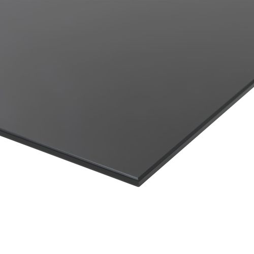 Zidna crna magnetna ploča od stakla 80 x 60 cm slika 15