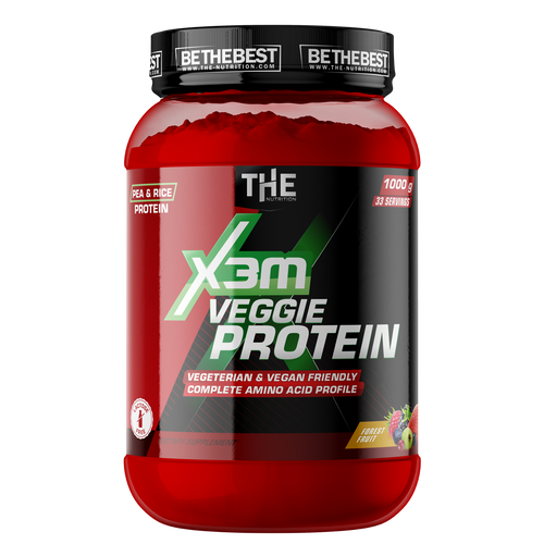 X3M Vegan Protein - 1000g THE slika 2