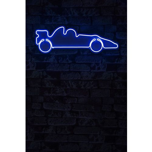 Wallity Ukrasna plastična LED rasvjeta, Formula 1 Race Car - Blue slika 10