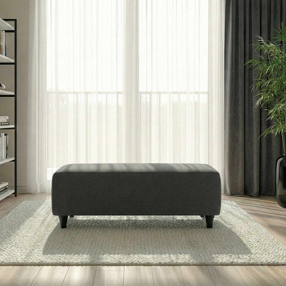 Pouffe Flavia - Tamno Siva slika 2