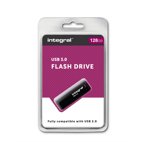 INTEGRAL BLACK USB 3.0 memorijski stick 128GB slika 2