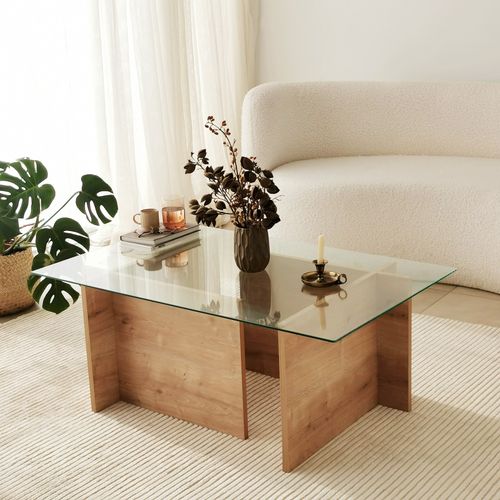 Hanah Home Escape - Sapphire Oak Sapphire Oak Coffee Table slika 2