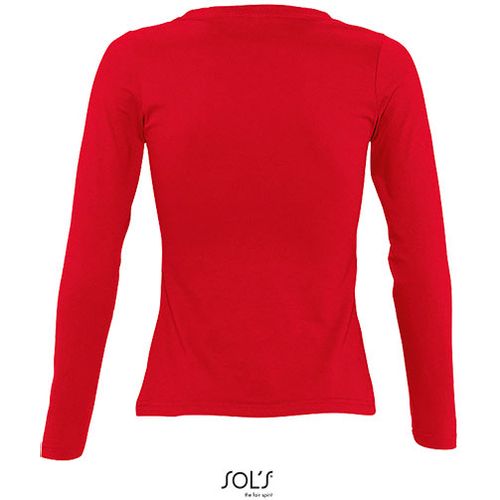 MAJESTIC ženska majica sa dugim rukavima - Crvena, L  slika 5
