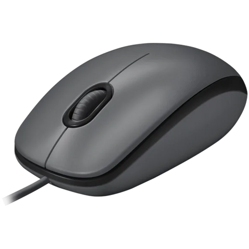 LOGITECH M100 Corded Mouse - BLACK - USB slika 3