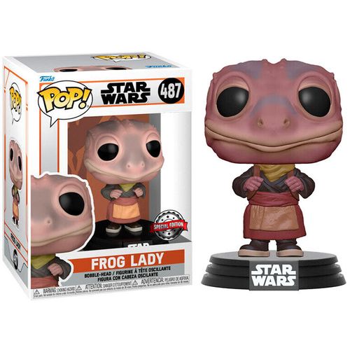 POP figure Star Wars The Mandalorian Frog Lady Exclusive slika 1