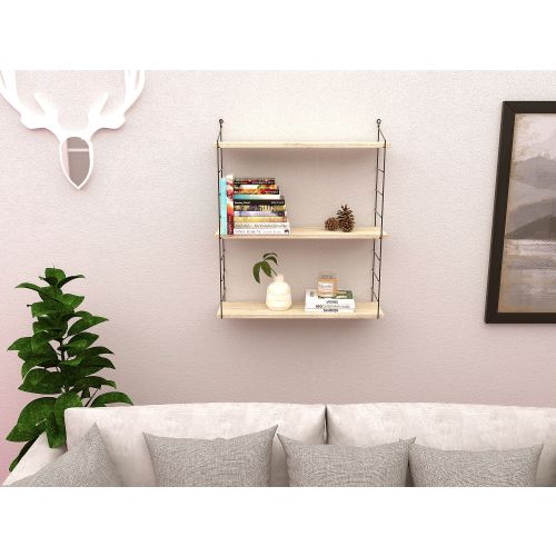 Armoni 3'lü - Travertine Travertine Wall Shelf slika 2