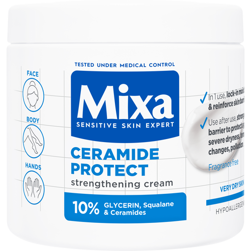 Mixa Ceramide Protect krema za jačanje zaštitne barijere kože 400ml slika 1