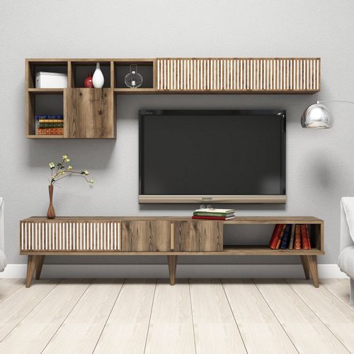 Woody Fashion TV jedinica, Milan - Walnut slika 1