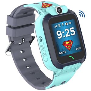 DC Pametni sat , Superman, SOS tipka, slot za SIM card - SUPERMAN Waterproof SmartWatch