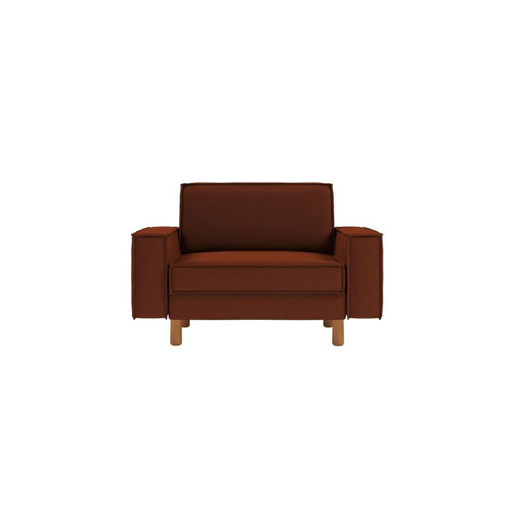 Sofa za Jednu Osobu Sparrow Loveseat - boje: crvena pločica orah slika 2