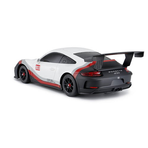 Licencirani auto na daljinsko upravljanje 1:18 Rastar Porsche 911 GT3 - bijelo/sivi slika 3