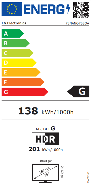 Energetski certifikat G