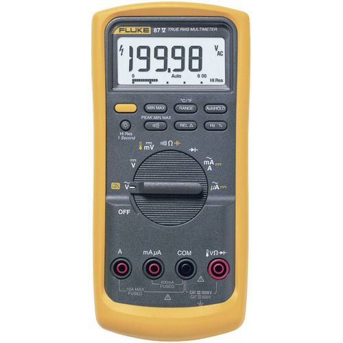 Fluke 87V/EUR ručni multimetar  digitalni  CAT III 1000 V, CAT IV 600 V Zaslon (brojevi): 20000 slika 2