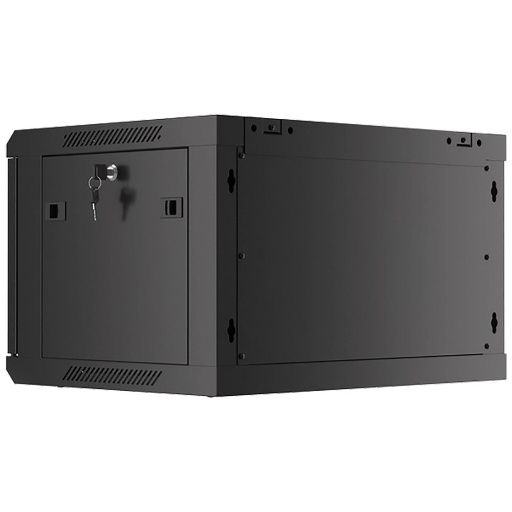 Lanberg Rack Ormar, 600 / 368 / 450 mm - RACK CABINET 6U, 19", Black slika 3