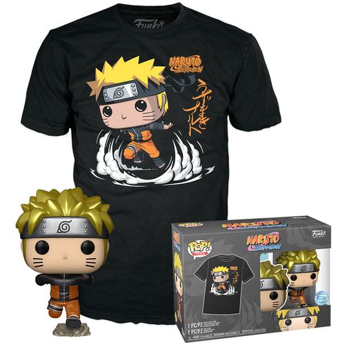 Set figure POP & Tee Naruto Shippuden Exclusive size S slika 1