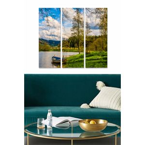Dekorativna MDF Slika u Boji (Set od 3 Komada) - MDF1620452