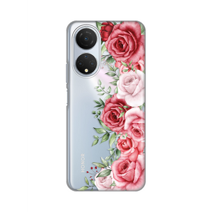 Torbica Silikonska Print Skin za Honor X7 Wild Roses