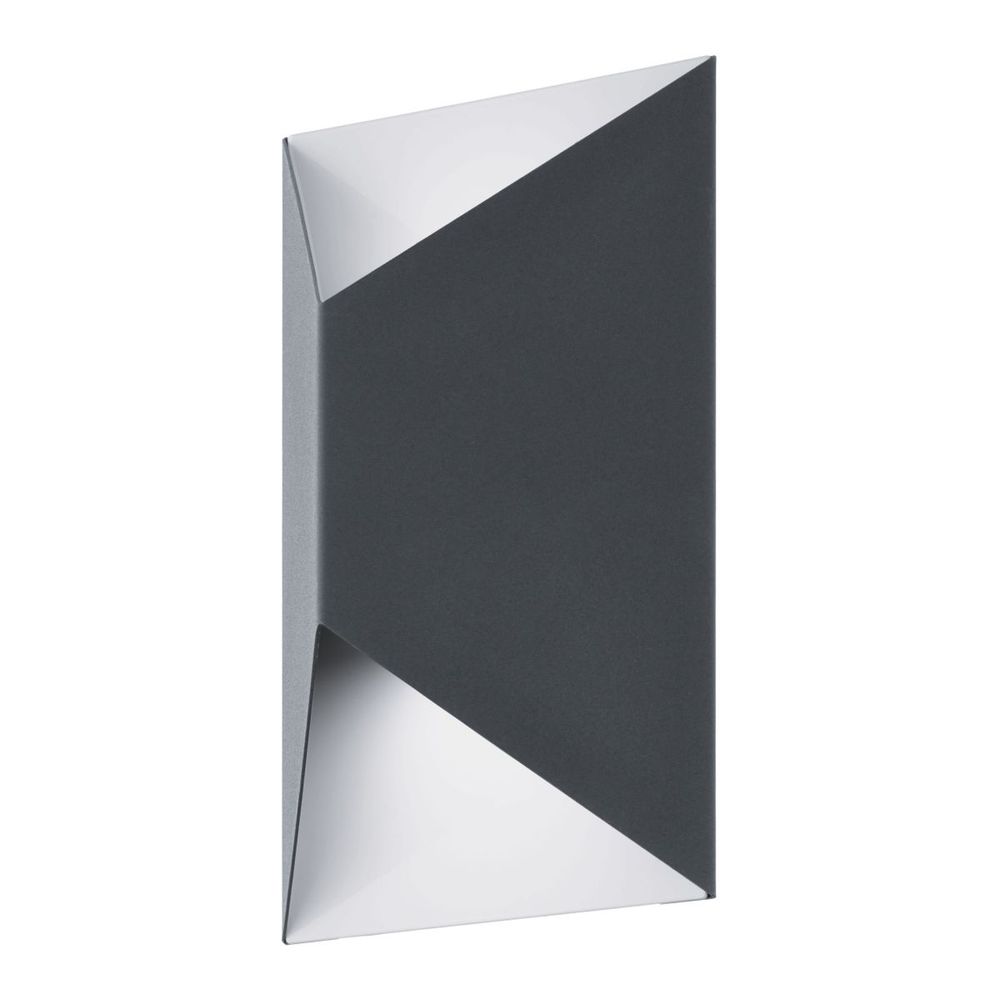 Eglo Predazzo Vanjska Zidna Lampa 2x2,5W, Čelik/Antracit slika 1