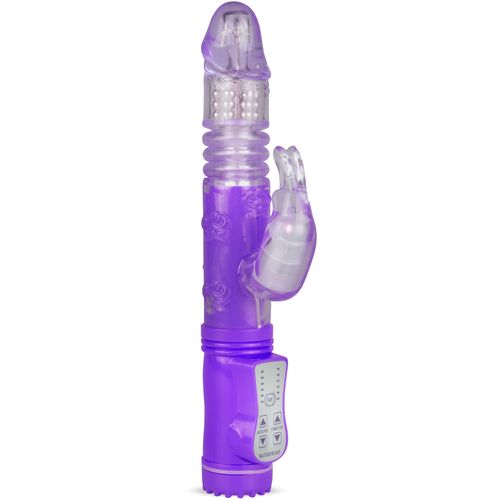 Rabbit vibrator Easytoys - ljubičasti slika 2