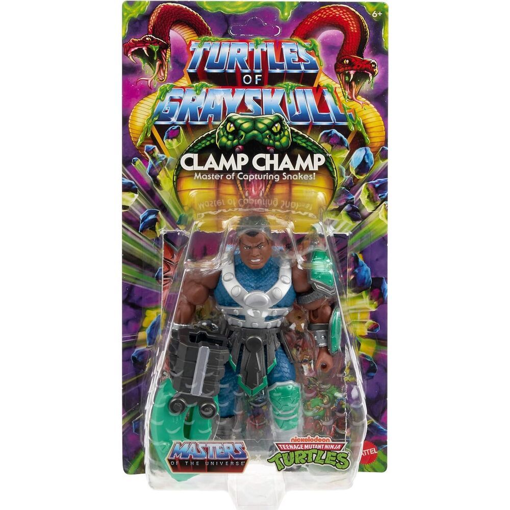 Masters of the Universe: Turtles of Grayskull Clamp Champ Figura 14cm slika 4