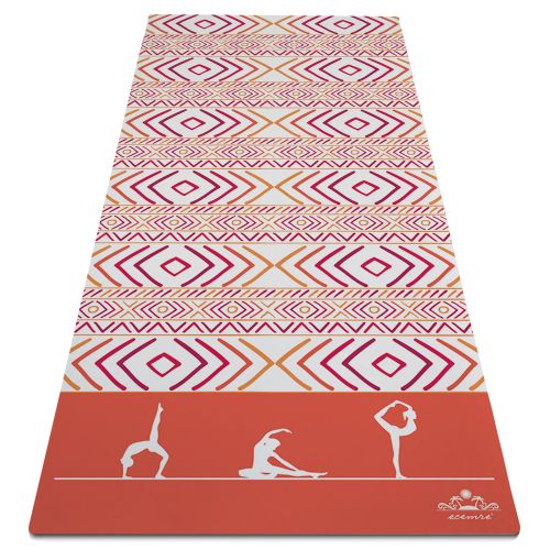 Vavien Artwork Podloga za jogu 65x185 Yoga mat Crazy Lines ružičast Daniella slika 1