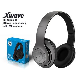 Xwave MX350 grey Bluetooth slušalice stereo sa mikrofonom v4.2/FM/microSD