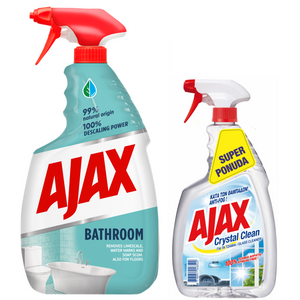 Ajax Bathroom 750 ml Trigger + Ajax Crystal Trigger 500ml super ponuda