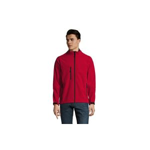RELAX muška softshell jakna - Crvena, M 