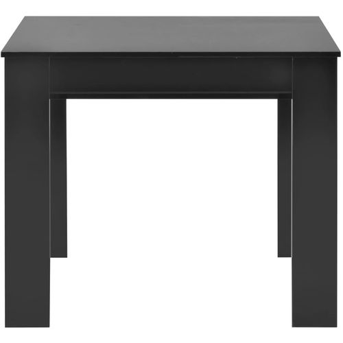 Produživi blagovaonski stol visoki sjaj crni 175 x 90 x 75 cm slika 15