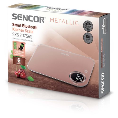 Sencor SKS 7075RS Pametna Bluetooth kuhinjska vaga slika 10